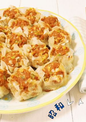豆腐入り‼カリふわジューシー♥゛焼き焼売-レシピのメイン写真