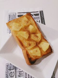 アップルパイティー風トースト-レシピのメイン写真