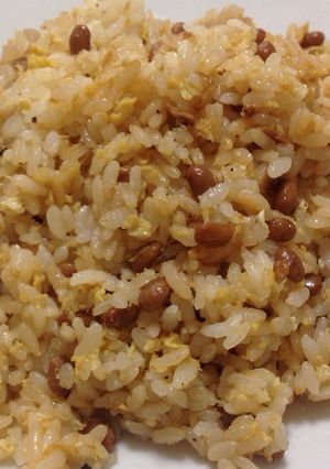 冷蔵庫にあるもので★簡単納豆チャーハン-レシピのメイン写真