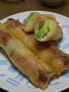 アボポテ春巻き-レシピのメイン写真