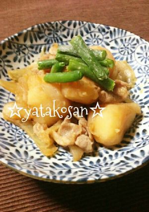 おひとり様～煮ない！粉ふき肉じゃが-レシピのメイン写真