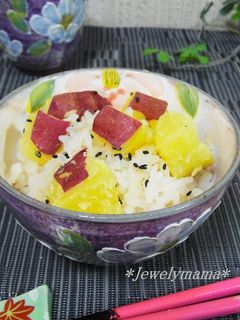 娘に伝えたい*さつまいもご飯*-レシピのメイン写真