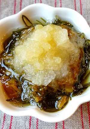 なめ茸昆布～大根おろし添え～-レシピのメイン写真