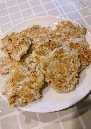 離乳食完了期⭐えのき入り鶏ひきバーグ-レシピのメイン写真