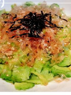ゴーヤのさっぱりゴマ油炒め-レシピのメイン写真