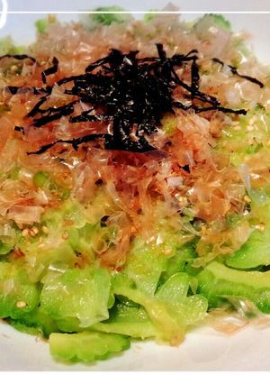 ゴーヤのさっぱりゴマ油炒め-レシピのメイン写真