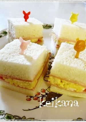 男前豆腐で超簡単&時短☆たまごサンド♡-レシピのメイン写真