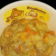 離乳食⭐豆乳コーンクリーム煮-レシピのメイン写真