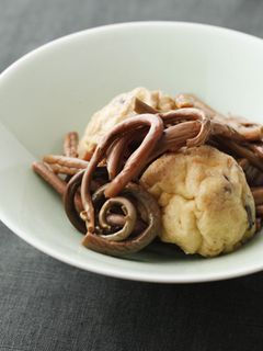 ぜんまいとがんもどきの煮物-レシピのメイン写真