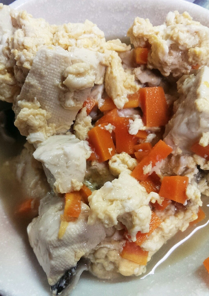 木綿豆腐としいたけの冷やしたまごとじ-レシピのメイン写真