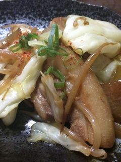 豚バラとキャベツのバター醤油炒め-レシピのメイン写真