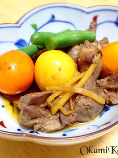 鶏レバーきんかん甘辛煮-レシピのメイン写真