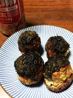 グリルで簡単☆椎茸の肉詰め-レシピのメイン写真