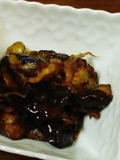 茄子と舞茸の甘辛煮-レシピのメイン写真