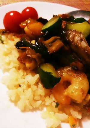 海鮮オイスター飯-レシピのメイン写真