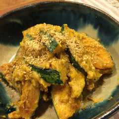 รูปของ 簡単！美味しい！南瓜の胡麻だれ煮
