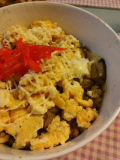 余った焼き鳥で二色丼☆-レシピのメイン写真