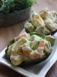 エビとアボカドのタルタルサラダカップ-レシピのメイン写真