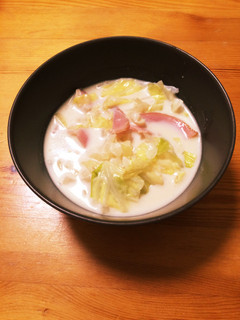 超簡単!キャベツとベーコンのクリーム煮-レシピのメイン写真