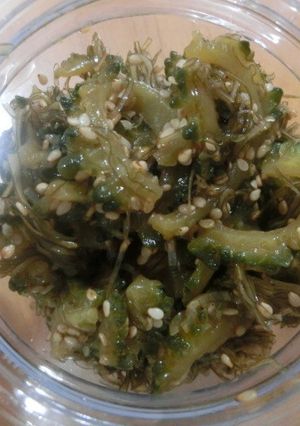 ゴウヤの佃煮-レシピのメイン写真