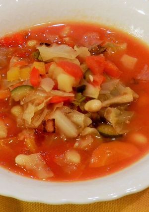ダイエット野菜スープＮＯ１トマト味-レシピのメイン写真