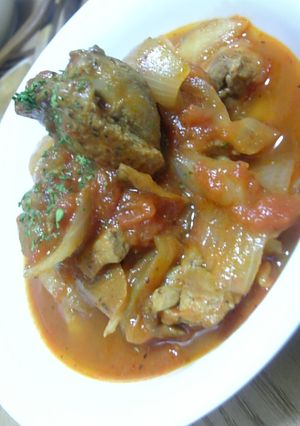 チキンのトマト煮★ゴボウ入り-レシピのメイン写真