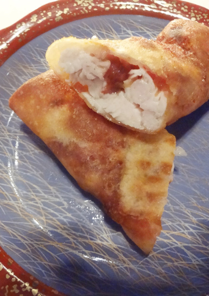 簡単♪鶏ささみの春巻き-レシピのメイン写真