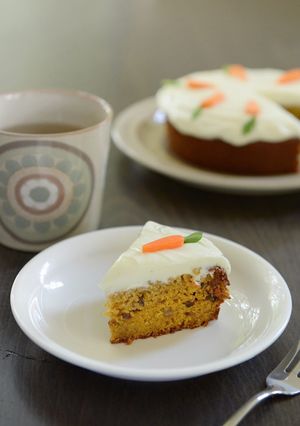 簡単＆低カロリーなキャロットケーキ-レシピのメイン写真
