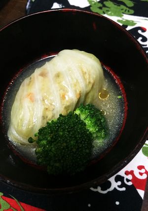 具たくさんのロールキャベツの味噌仕立て-レシピのメイン写真