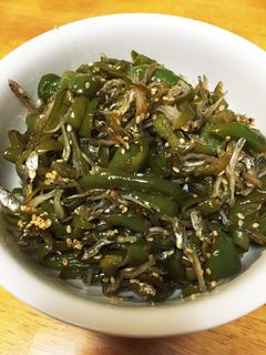 ピーマンとジャコの佃煮-レシピのメイン写真