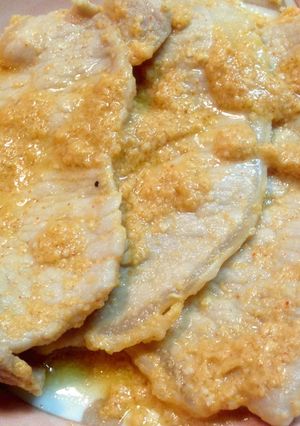 甘辛味噌で☆豚の生姜焼き-レシピのメイン写真