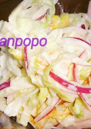 簡単☆コールスローサラダ-レシピのメイン写真
