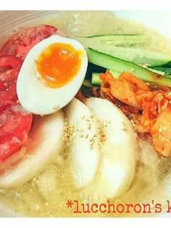 さっぱり爽やか!梨入りの冷麺❤-レシピのメイン写真