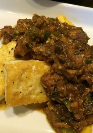 豆腐&サバ味噌煮缶でボリュームおかず-レシピのメイン写真