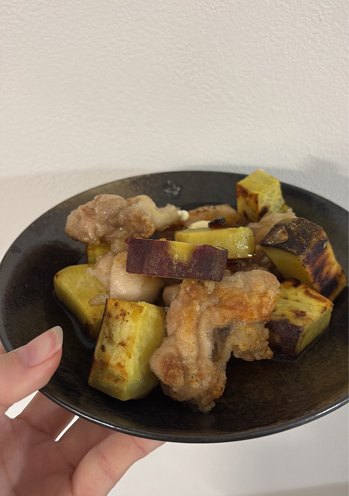 鶏ももとさつまいもの照り焼きバター-レシピのメイン写真