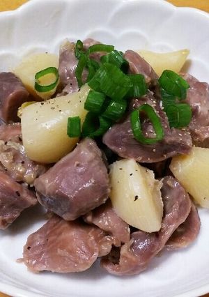 砂肝とニンニクの日本酒煮-レシピのメイン写真