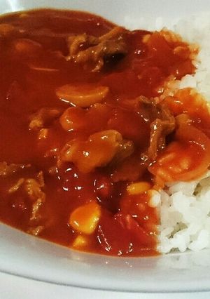 市販ルーで☆トマトハヤシライス-レシピのメイン写真
