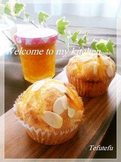 私好みのゆず茶マフィン-レシピのメイン写真
