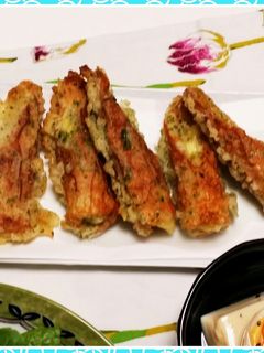チーズ入りちくわの磯辺揚げ-レシピのメイン写真