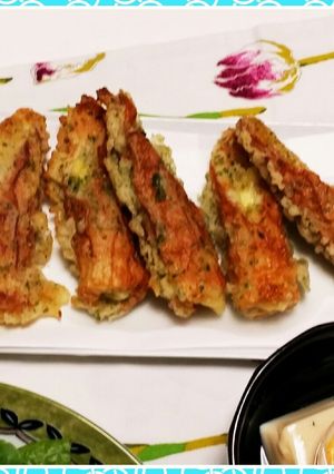 チーズ入りちくわの磯辺揚げ-レシピのメイン写真
