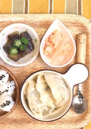 離乳食に♬子どもが大好き簡単水餃子-レシピのメイン写真