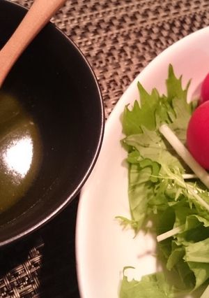 後味爽やか！抹茶ドレッシング-レシピのメイン写真