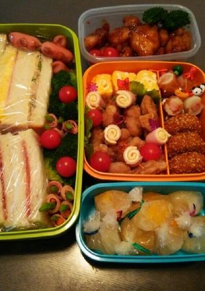 運動会お弁当の記録-レシピのメイン写真