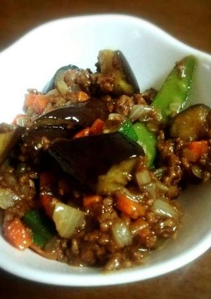 夏野菜キーマカレー-レシピのメイン写真
