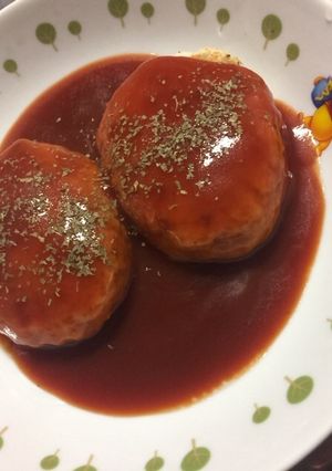 ヘルシーハンバーグ-レシピのメイン写真