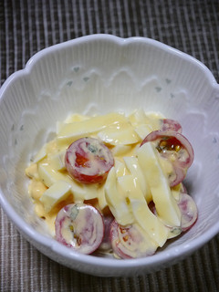 ゆで卵とトマトのイタリアンミニサラダ-レシピのメイン写真