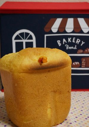 HBでふわふわパンプキン食パン-レシピのメイン写真