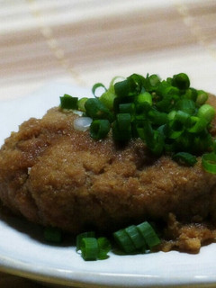 麺つゆで!和風煮込みハンバーグ-レシピのメイン写真