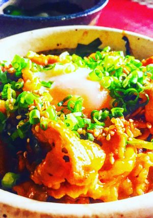 韓国風スタミナ豚丼-レシピのメイン写真