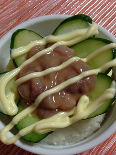 塩辛*ポテベジ-レシピのメイン写真